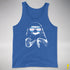 Pride Sloth Transgender Flag Sunglasses Premium Tank Top - Royal Blue Triblend